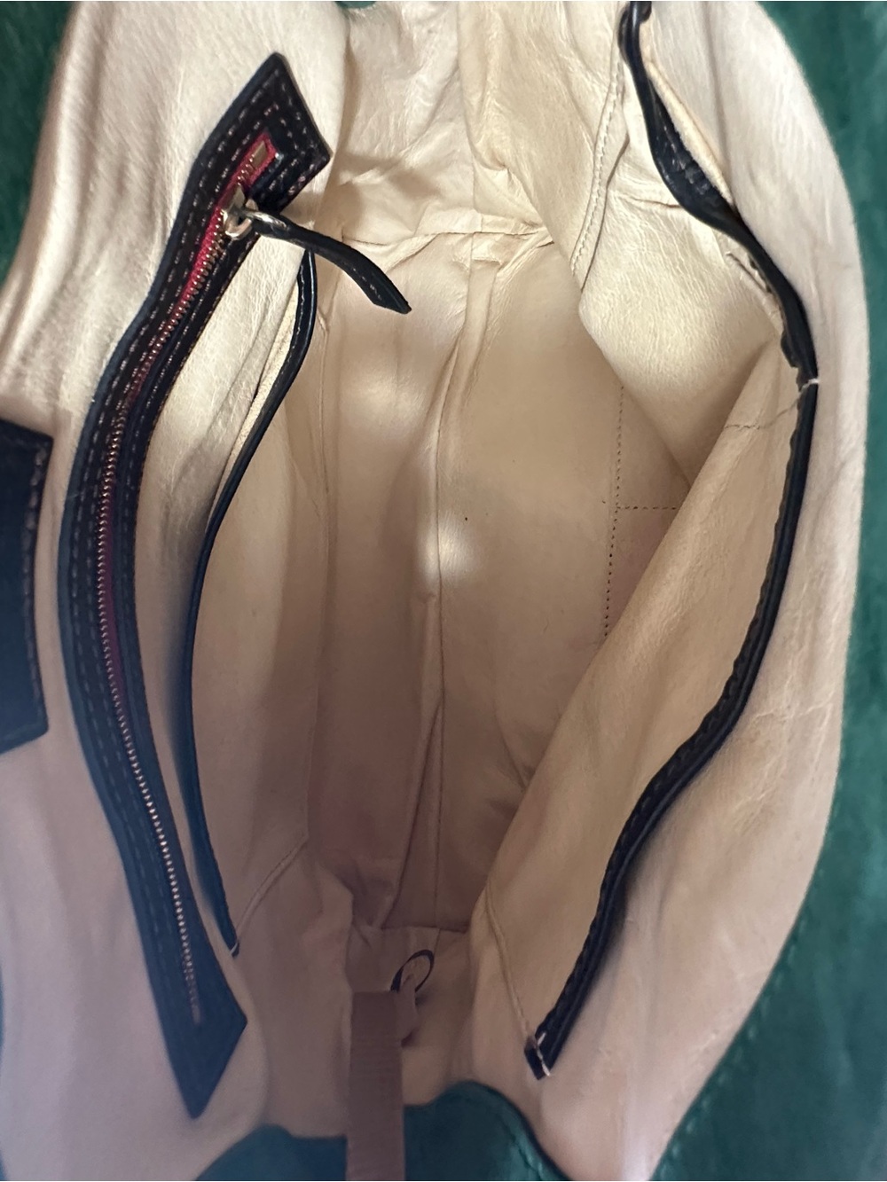 Dooney & Bourke Cameron Black Florentine Leather Satchel - Picture 9 of 14